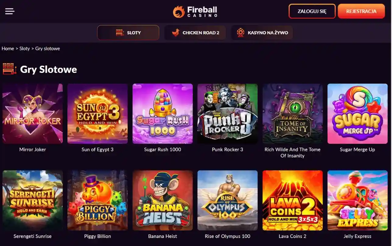 casino fireball